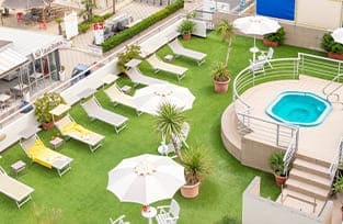 Hotel Igea Spiaggia terrazza